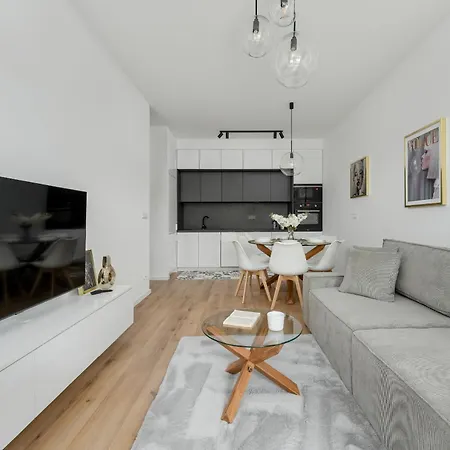 Apartment Mieszczanska Modern With Balcony & Free Parking By Renters