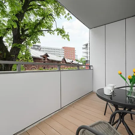 Appartement Mieszczanska Modern With Balcony & Free Parking By Renters