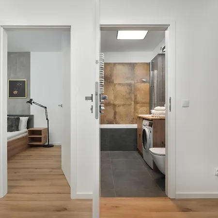 דירה Mieszczanska Modern With Balcony & Free Parking By Renters ורוצלב