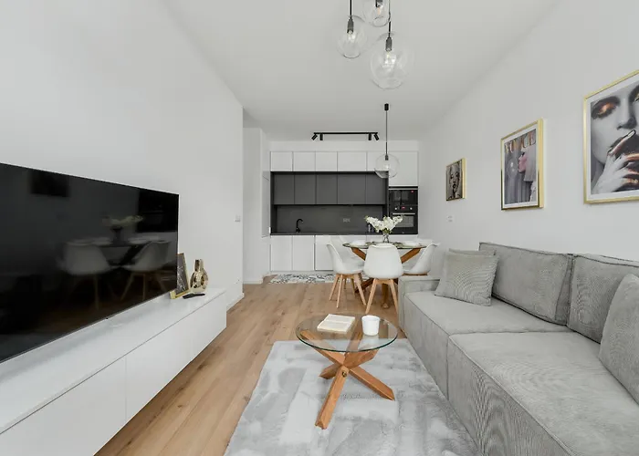 Lejlighed Mieszczanska Modern With Balcony & Free Parking By Renters